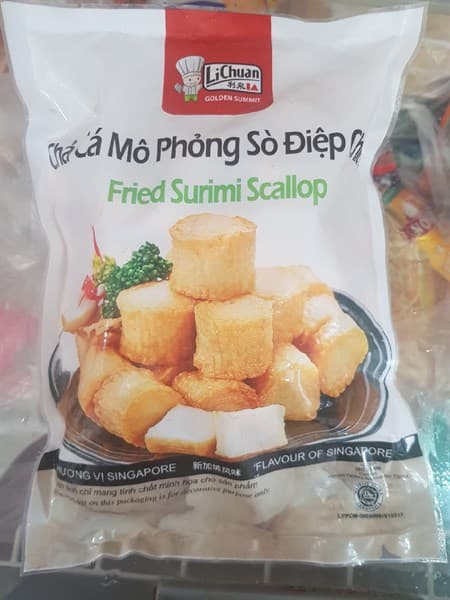 Chả sò điệp Lichuan - Halal hotpot topping 500g