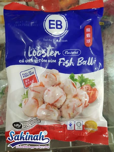 Tôm hùm viên EB - Halal hotpot topping 500g