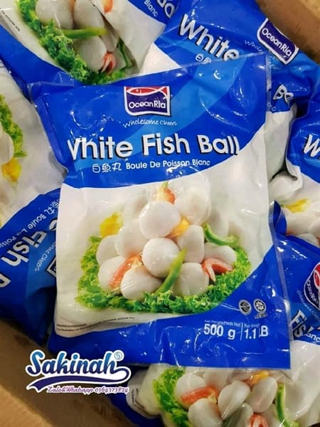 Chả cá viên OceanRia - Halal hotpot topping 500g